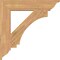 Ekena Millwork Imperial Traditional Smooth Bracket, Western Red Cedar, 5 1/2"W x 32"D x 32"H BKT06X32X32IMP01SWR - alternate 3